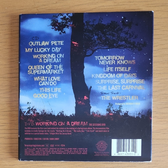 Bruce Springsteen "Human Touch", "Working On A Dream" CDs DVD (Lot of 2)  - Picture 7 of 16